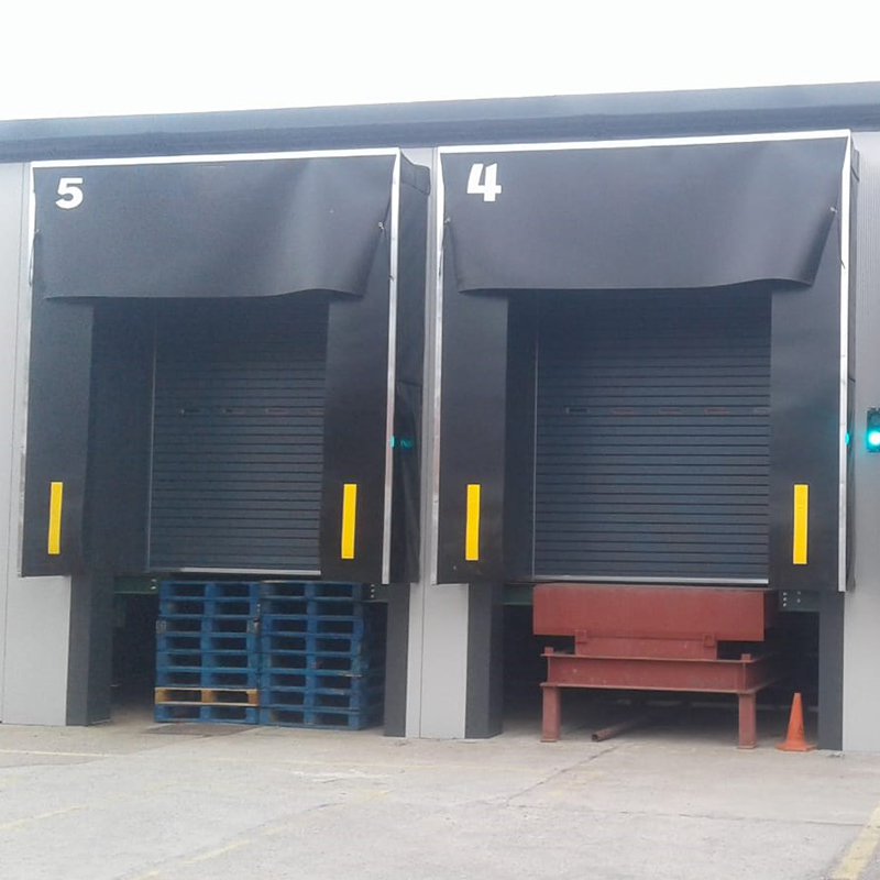 Refugio de muelle de carga de puerta industrial de pvc