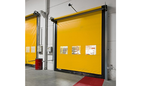  Puerta autoreparable de PVC de alta velocidad