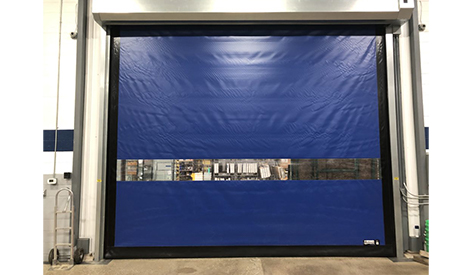 Puerta autoreparable de PVC de alta velocidad