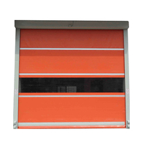 Puerta enrollable de PVC de alta velocidad