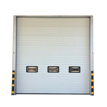 Puerta industrial seccional de acero galvanizado comercial