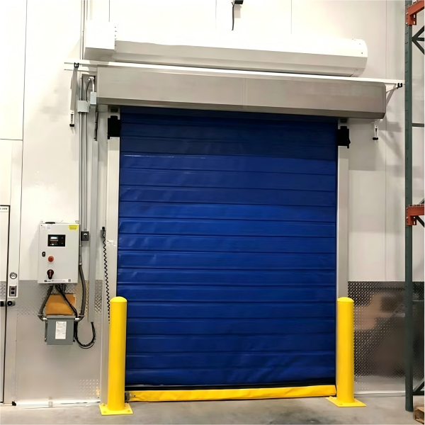 Puertas rápidas de baja temperatura: una solución más inteligente para almacenamiento en frío y logística