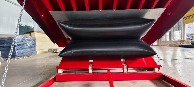 Nivelador de muelle con airbag Master Well