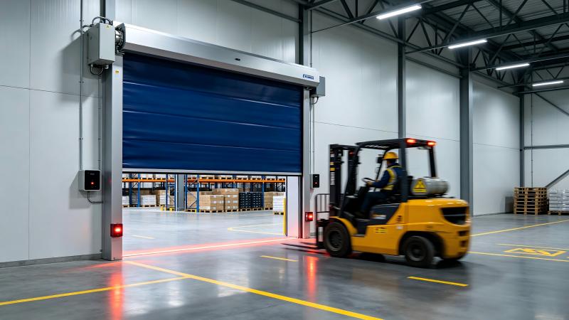 Puertas r&aacute;pidas de baja temperatura para aplicaciones industriales